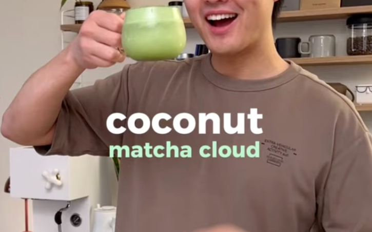 Coconut Matcha Cloud