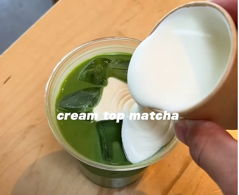 Cream Top Matcha